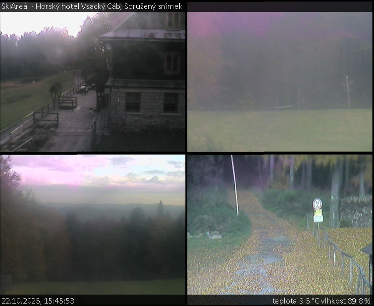 SkiAreál - Horský hotel Vsacký Cáb - Sdružený snímek - 22.10.2025 v 15:45 SkiAreál - Horský hotel Vsacký Cáb - Sdružený snímek - 22.10.2025 v 15:45