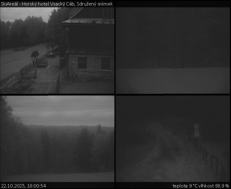 SkiAreál - Horský hotel Vsacký Cáb - Sdružený snímek - 22.10.2025 v 18:00 SkiAreál - Horský hotel Vsacký Cáb - Sdružený snímek - 22.10.2025 v 18:00