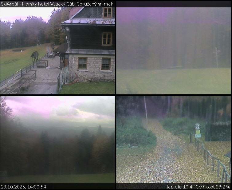 SkiAreál - Horský hotel Vsacký Cáb - Sdružený snímek - 23.10.2025 v 14:00 SkiAreál - Horský hotel Vsacký Cáb - Sdružený snímek - 23.10.2025 v 14:00