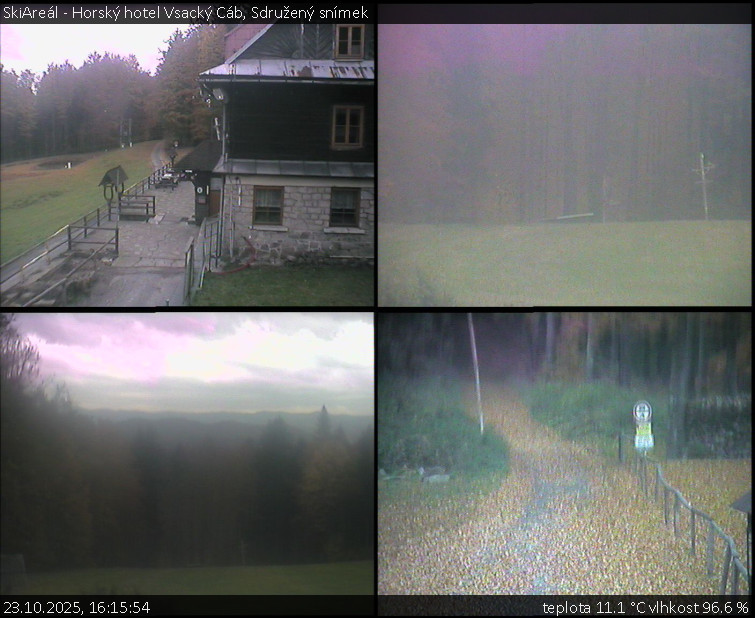 SkiAreál - Horský hotel Vsacký Cáb - Sdružený snímek - 23.10.2025 v 16:15 SkiAreál - Horský hotel Vsacký Cáb - Sdružený snímek - 23.10.2025 v 16:15
