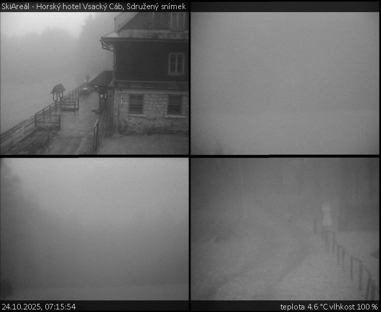 SkiAreál - Horský hotel Vsacký Cáb - Sdružený snímek - 24.10.2025 v 07:15 SkiAreál - Horský hotel Vsacký Cáb - Sdružený snímek - 24.10.2025 v 07:15
