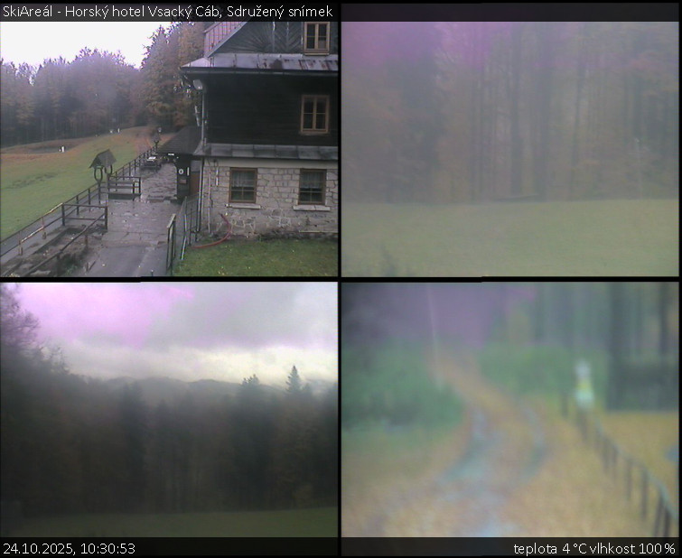 SkiAreál - Horský hotel Vsacký Cáb - Sdružený snímek - 24.10.2025 v 10:30 SkiAreál - Horský hotel Vsacký Cáb - Sdružený snímek - 24.10.2025 v 10:30