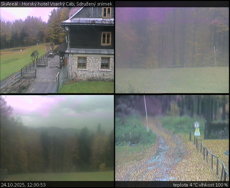 SkiAreál - Horský hotel Vsacký Cáb - Sdružený snímek - 24.10.2025 v 12:30 SkiAreál - Horský hotel Vsacký Cáb - Sdružený snímek - 24.10.2025 v 12:30