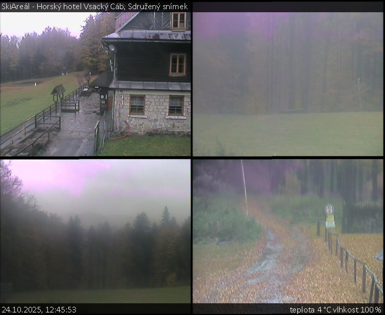 SkiAreál - Horský hotel Vsacký Cáb - Sdružený snímek - 24.10.2025 v 12:45 SkiAreál - Horský hotel Vsacký Cáb - Sdružený snímek - 24.10.2025 v 12:45