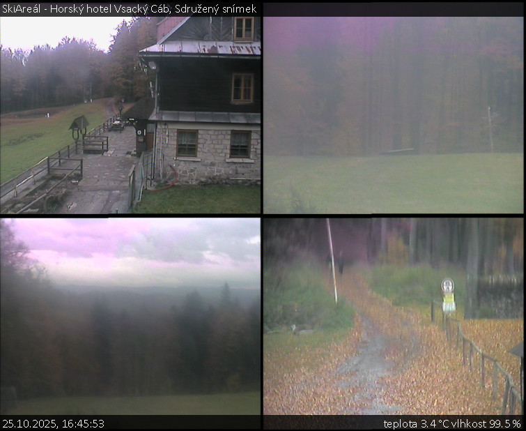 SkiAreál - Horský hotel Vsacký Cáb - Sdružený snímek - 25.10.2025 v 16:45 SkiAreál - Horský hotel Vsacký Cáb - Sdružený snímek - 25.10.2025 v 16:45
