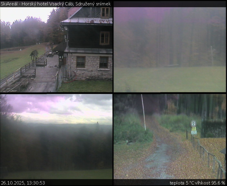 SkiAreál - Horský hotel Vsacký Cáb - Sdružený snímek - 26.10.2025 v 13:30 SkiAreál - Horský hotel Vsacký Cáb - Sdružený snímek - 26.10.2025 v 13:30