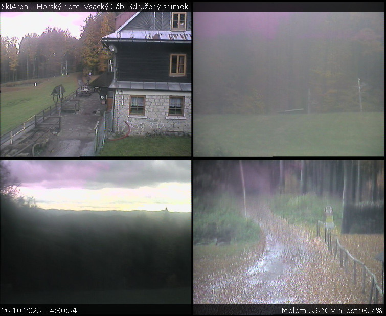 SkiAreál - Horský hotel Vsacký Cáb - Sdružený snímek - 26.10.2025 v 14:30 SkiAreál - Horský hotel Vsacký Cáb - Sdružený snímek - 26.10.2025 v 14:30
