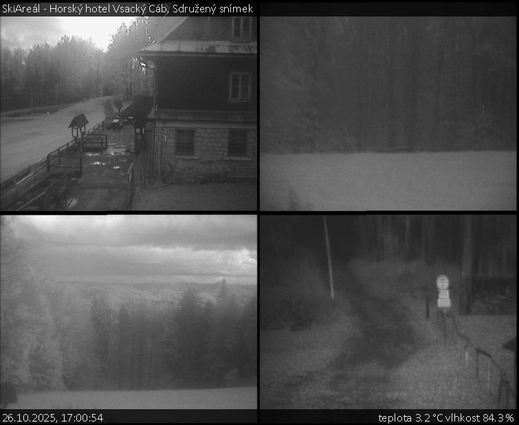SkiAreál - Horský hotel Vsacký Cáb - Sdružený snímek - 26.10.2025 v 17:00 SkiAreál - Horský hotel Vsacký Cáb - Sdružený snímek - 26.10.2025 v 17:00