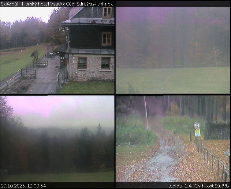 SkiAreál - Horský hotel Vsacký Cáb - Sdružený snímek - 27.10.2025 v 12:00 SkiAreál - Horský hotel Vsacký Cáb - Sdružený snímek - 27.10.2025 v 12:00
