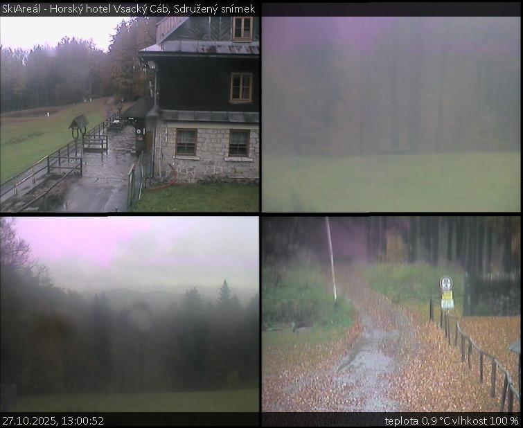 SkiAreál - Horský hotel Vsacký Cáb - Sdružený snímek - 27.10.2025 v 13:00 SkiAreál - Horský hotel Vsacký Cáb - Sdružený snímek - 27.10.2025 v 13:00