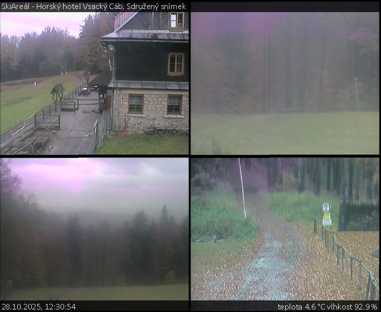 SkiAreál - Horský hotel Vsacký Cáb - Sdružený snímek - 28.10.2025 v 12:30 SkiAreál - Horský hotel Vsacký Cáb - Sdružený snímek - 28.10.2025 v 12:30