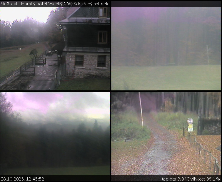 SkiAreál - Horský hotel Vsacký Cáb - Sdružený snímek - 28.10.2025 v 12:45 SkiAreál - Horský hotel Vsacký Cáb - Sdružený snímek - 28.10.2025 v 12:45