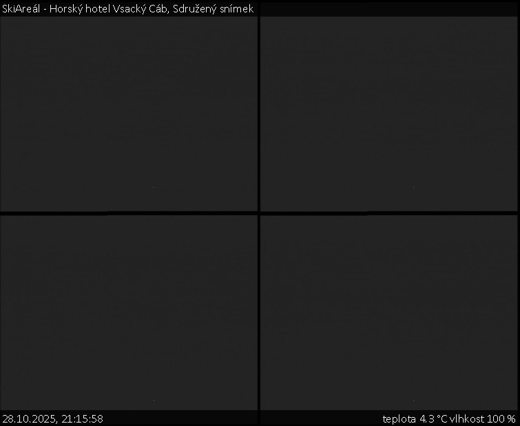 SkiAreál - Horský hotel Vsacký Cáb - Sdružený snímek - 28.10.2025 v 21:15 SkiAreál - Horský hotel Vsacký Cáb - Sdružený snímek - 28.10.2025 v 21:15