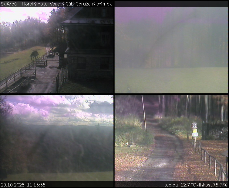 SkiAreál - Horský hotel Vsacký Cáb - Sdružený snímek - 29.10.2025 v 11:15 SkiAreál - Horský hotel Vsacký Cáb - Sdružený snímek - 29.10.2025 v 11:15