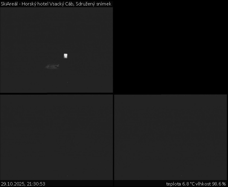 SkiAreál - Horský hotel Vsacký Cáb - Sdružený snímek - 29.10.2025 v 21:30 SkiAreál - Horský hotel Vsacký Cáb - Sdružený snímek - 29.10.2025 v 21:30