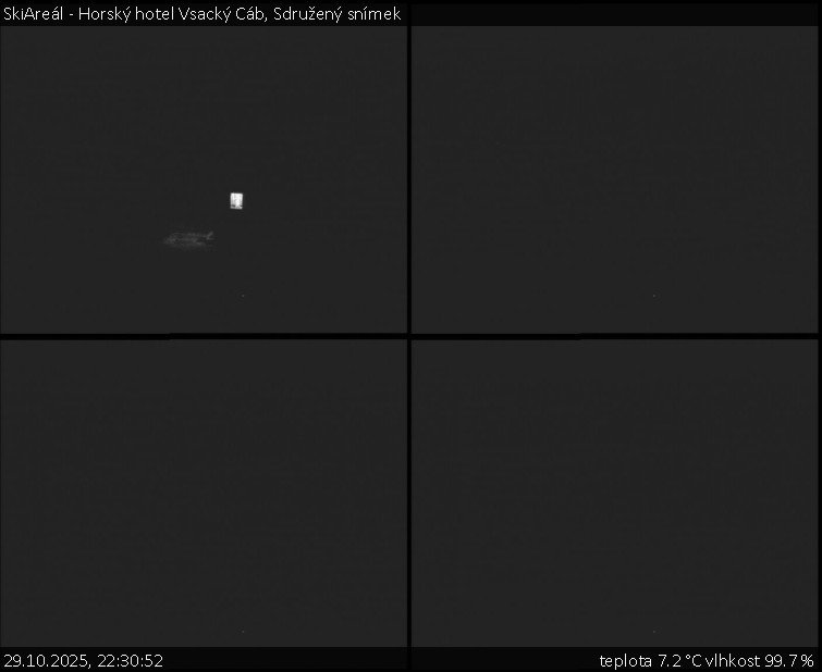 SkiAreál - Horský hotel Vsacký Cáb - Sdružený snímek - 29.10.2025 v 22:30 SkiAreál - Horský hotel Vsacký Cáb - Sdružený snímek - 29.10.2025 v 22:30