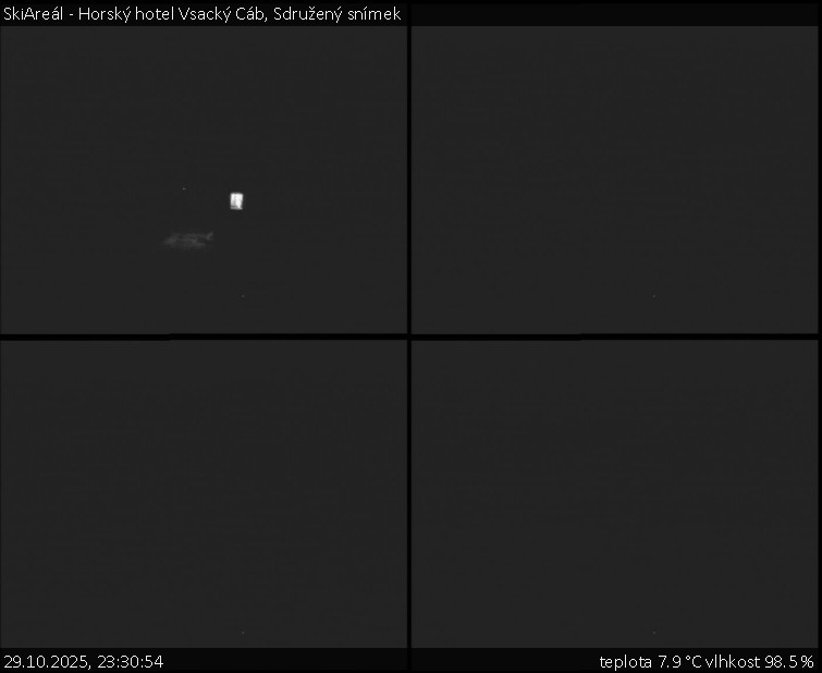 SkiAreál - Horský hotel Vsacký Cáb - Sdružený snímek - 29.10.2025 v 23:30 SkiAreál - Horský hotel Vsacký Cáb - Sdružený snímek - 29.10.2025 v 23:30