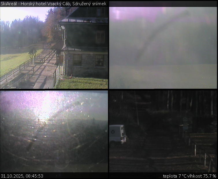 SkiAreál - Horský hotel Vsacký Cáb - Sdružený snímek - 31.10.2025 v 08:45 SkiAreál - Horský hotel Vsacký Cáb - Sdružený snímek - 31.10.2025 v 08:45