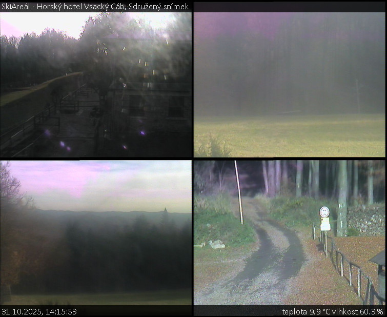 SkiAreál - Horský hotel Vsacký Cáb - Sdružený snímek - 31.10.2025 v 14:15 SkiAreál - Horský hotel Vsacký Cáb - Sdružený snímek - 31.10.2025 v 14:15