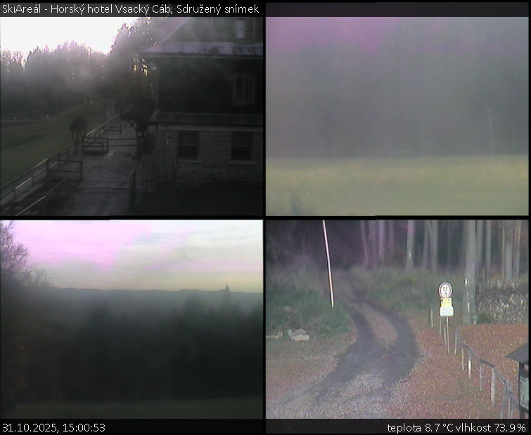 SkiAreál - Horský hotel Vsacký Cáb - Sdružený snímek - 31.10.2025 v 15:00 SkiAreál - Horský hotel Vsacký Cáb - Sdružený snímek - 31.10.2025 v 15:00