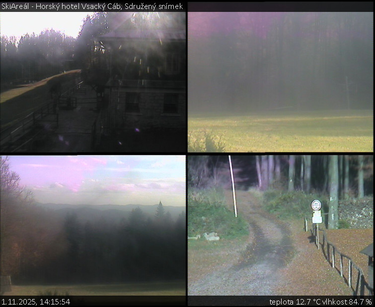 SkiAreál - Horský hotel Vsacký Cáb - Sdružený snímek - 1.11.2025 v 14:15 SkiAreál - Horský hotel Vsacký Cáb - Sdružený snímek - 1.11.2025 v 14:15