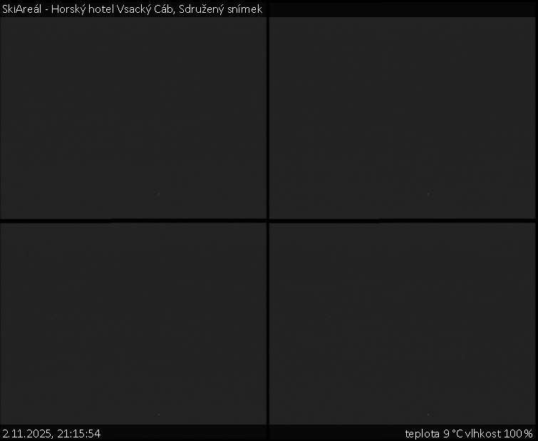 SkiAreál - Horský hotel Vsacký Cáb - Sdružený snímek - 2.11.2025 v 21:15 SkiAreál - Horský hotel Vsacký Cáb - Sdružený snímek - 2.11.2025 v 21:15