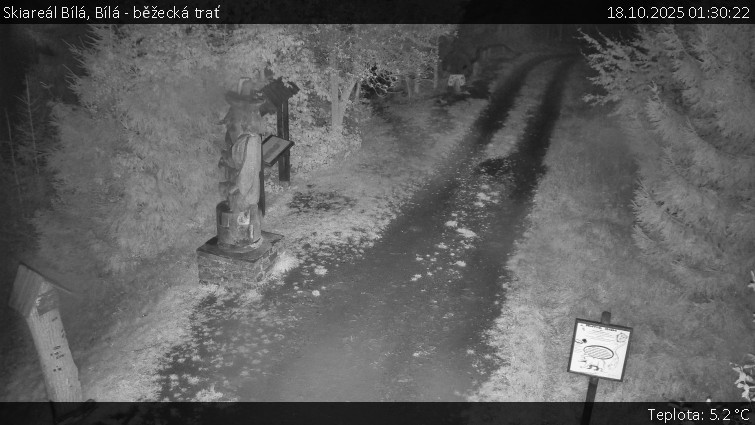 Skiareál Bílá - Bílá - běžecká trať - 18.10.2025 v 01:30 Skiareál Bílá - Bílá - běžecká trať - 18.10.2025 v 01:30