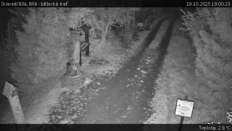 Skiareál Bílá - Bílá - běžecká trať - 19.10.2025 v 19:00 Skiareál Bílá - Bílá - běžecká trať - 19.10.2025 v 19:00