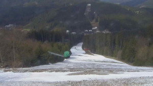 Skiareál Bílá - Lyžařské svahy - 5.4.2023 v 13:00