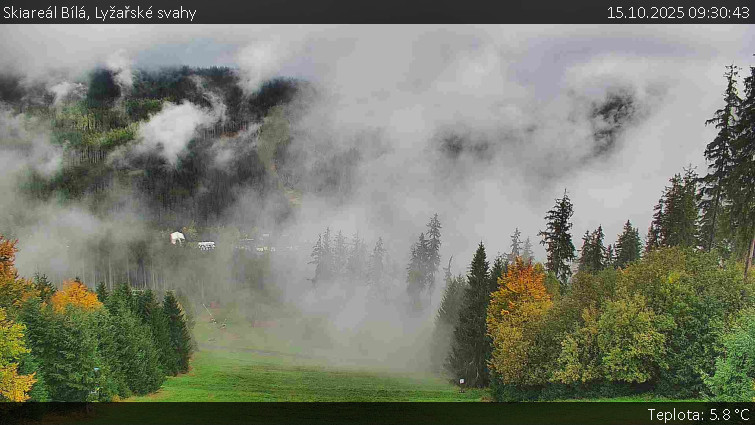 Skiareál Bílá - Lyžařské svahy - 15.10.2025 v 09:30 Skiareál Bílá - Lyžařské svahy - 15.10.2025 v 09:30