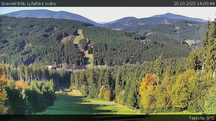 Skiareál Bílá - Lyžařské svahy - 20.10.2025 v 14:00 Skiareál Bílá - Lyžařské svahy - 20.10.2025 v 14:00