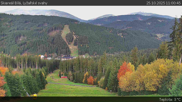 Skiareál Bílá - Lyžařské svahy - 25.10.2025 v 11:00 Skiareál Bílá - Lyžařské svahy - 25.10.2025 v 11:00
