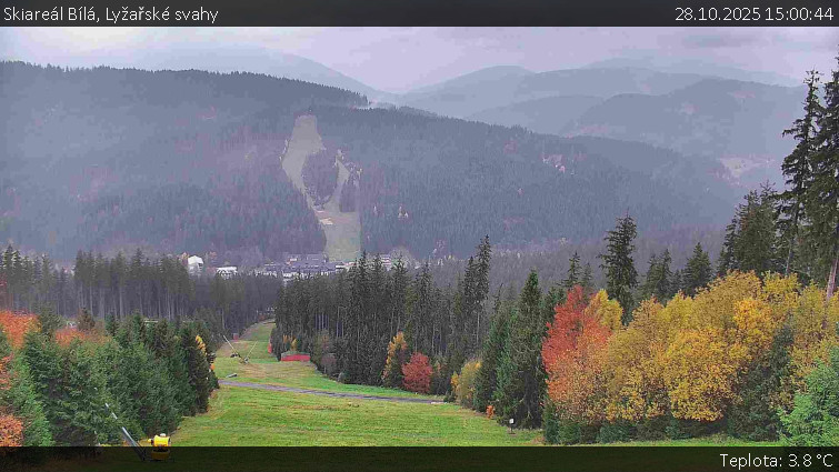 Skiareál Bílá - Lyžařské svahy - 28.10.2025 v 15:00 Skiareál Bílá - Lyžařské svahy - 28.10.2025 v 15:00