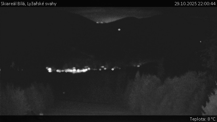 Skiareál Bílá - Lyžařské svahy - 29.10.2025 v 22:00 Skiareál Bílá - Lyžařské svahy - 29.10.2025 v 22:00
