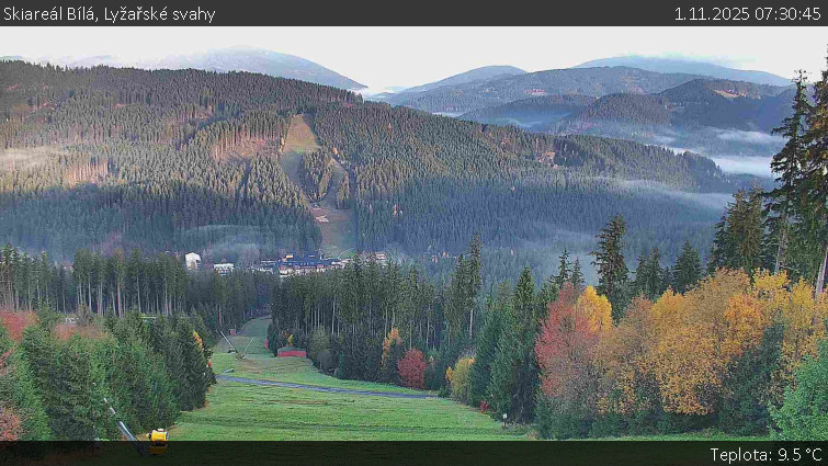 Skiareál Bílá - Lyžařské svahy - 1.11.2025 v 07:30 Skiareál Bílá - Lyžařské svahy - 1.11.2025 v 07:30