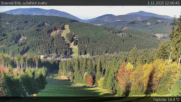 Skiareál Bílá - Lyžařské svahy - 1.11.2025 v 12:00 Skiareál Bílá - Lyžařské svahy - 1.11.2025 v 12:00