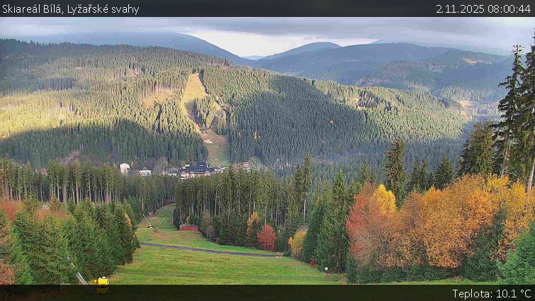 Skiareál Bílá - Lyžařské svahy - 2.11.2025 v 08:00 Skiareál Bílá - Lyžařské svahy - 2.11.2025 v 08:00
