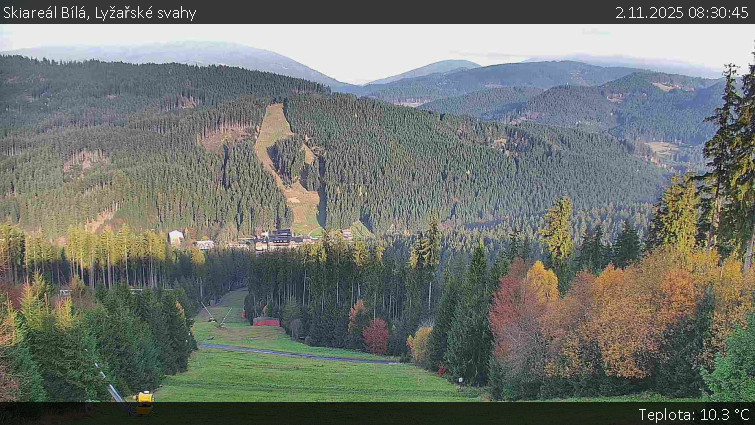 Skiareál Bílá - Lyžařské svahy - 2.11.2025 v 08:30 Skiareál Bílá - Lyžařské svahy - 2.11.2025 v 08:30