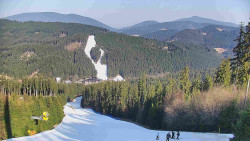 Lyžařské svahy, Smrk, Lysá hora