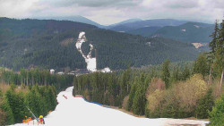 Lyžařské svahy, Smrk, Lysá hora