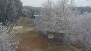 Skiareál Bílá - Lanovka - výstupní stanice - 14.11.2024 v 11:00 Skiareál Bílá - Lanovka - výstupní stanice - 14.11.2024 v 11:00