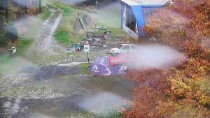 Skiareál Bílá - Lanovka - výstupní stanice - 24.10.2025 v 09:01 Skiareál Bílá - Lanovka - výstupní stanice - 24.10.2025 v 09:01