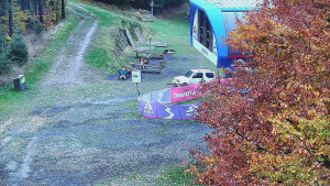 Skiareál Bílá - Lanovka - výstupní stanice - 24.10.2025 v 15:01 Skiareál Bílá - Lanovka - výstupní stanice - 24.10.2025 v 15:01