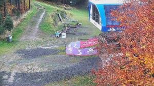 Skiareál Bílá - Lanovka - výstupní stanice - 29.10.2025 v 09:31 Skiareál Bílá - Lanovka - výstupní stanice - 29.10.2025 v 09:31