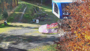 Skiareál Bílá - Lanovka - výstupní stanice - 29.10.2025 v 11:01 Skiareál Bílá - Lanovka - výstupní stanice - 29.10.2025 v 11:01