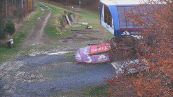 Lanovka - výstupní stanice