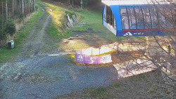 Lanovka - výstupní stanice