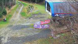 Lanovka - výstupní stanice