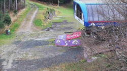 Lanovka - výstupní stanice