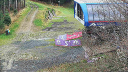 Lanovka - výstupní stanice